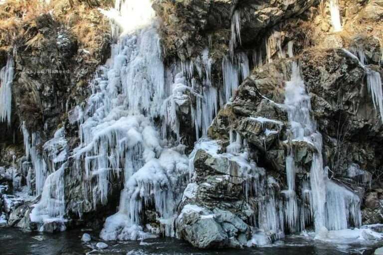 Drung Waterfall Drung Jammu and Kashmir