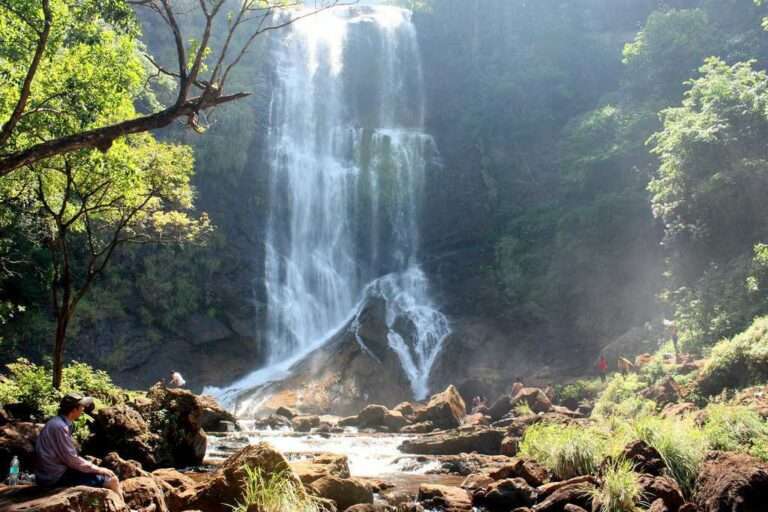 Hebbe Waterfalls Kesavinamane Karnataka