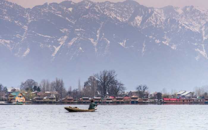 Nigeen Lake Srinagar Jammu and Kashmir