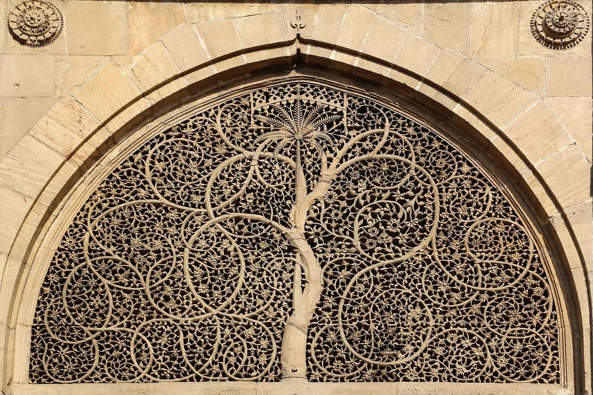 Sidi Saiyyed Mosque Ahmedabad Gujarat